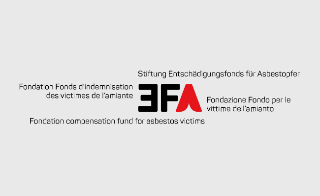 Am 28. März 2017 wurde die Stiftung Entschädigungsfonds für Asbestopfer, kurz Stiftung EFA, gegründet